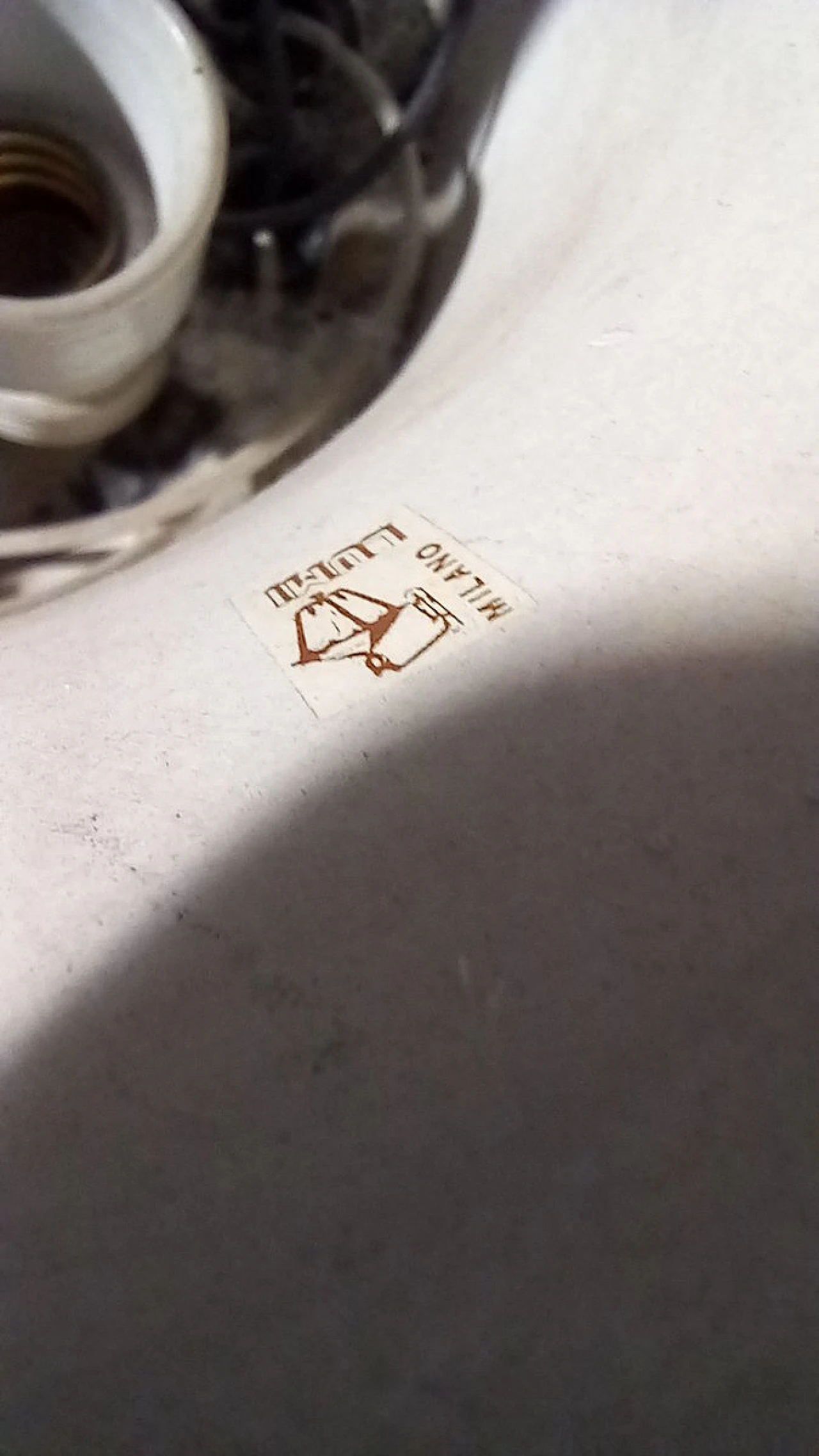 Aluminum Saliscendi Ceiling Lamp by Oscar Torlasco for Lumi, 1960s 9