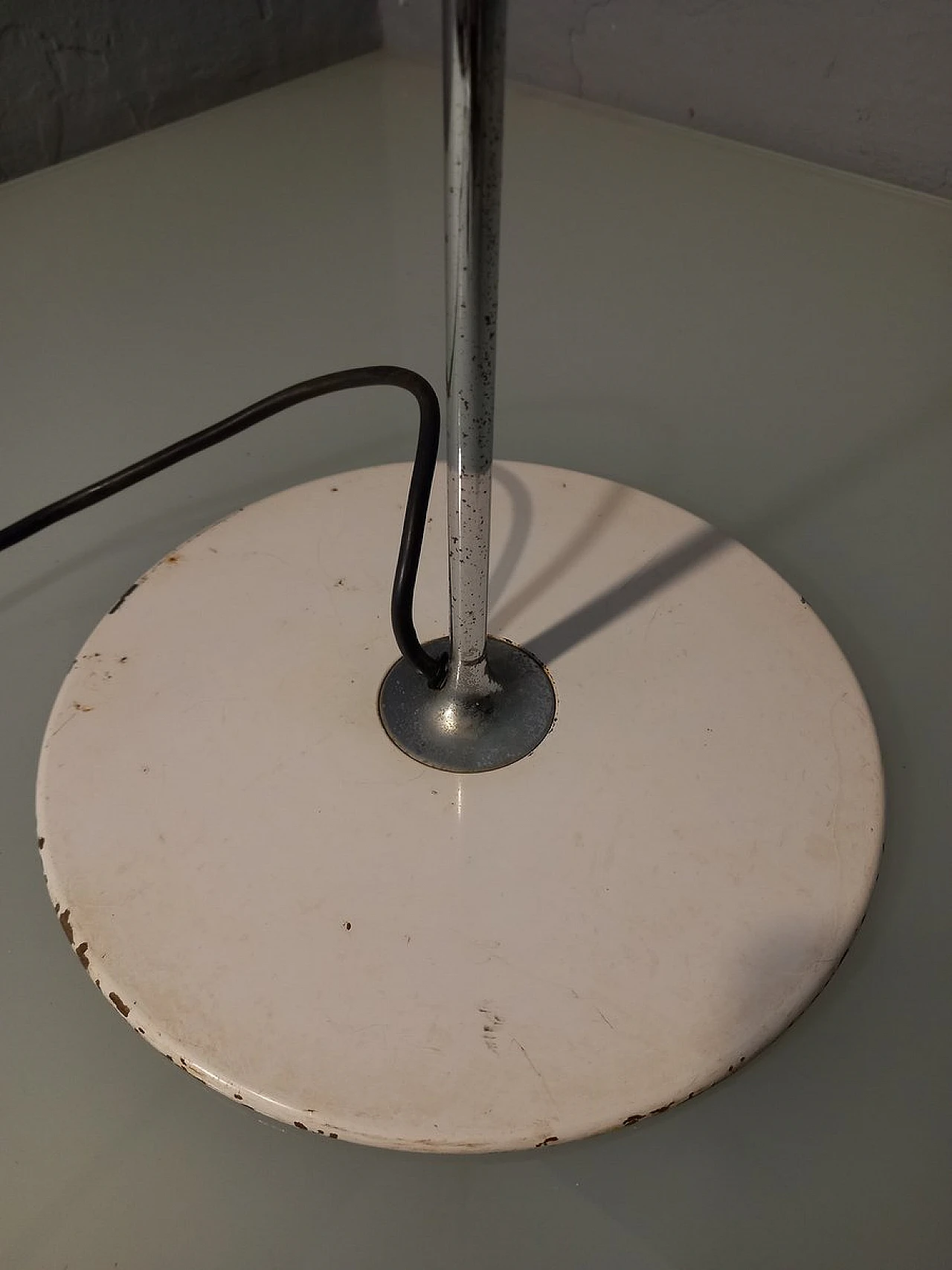 Lampada da terra bianca Spider di Joe Colombo per Oluce, anni '60 4