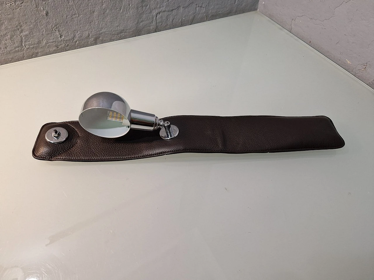 Lampada LP01 marrone scuro di Luigi Caccia Dominioni per Azucena, anni '10 1