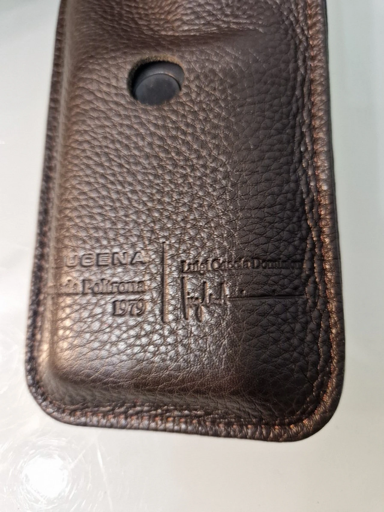 Lampada LP01 marrone scuro di Luigi Caccia Dominioni per Azucena, anni '10 2