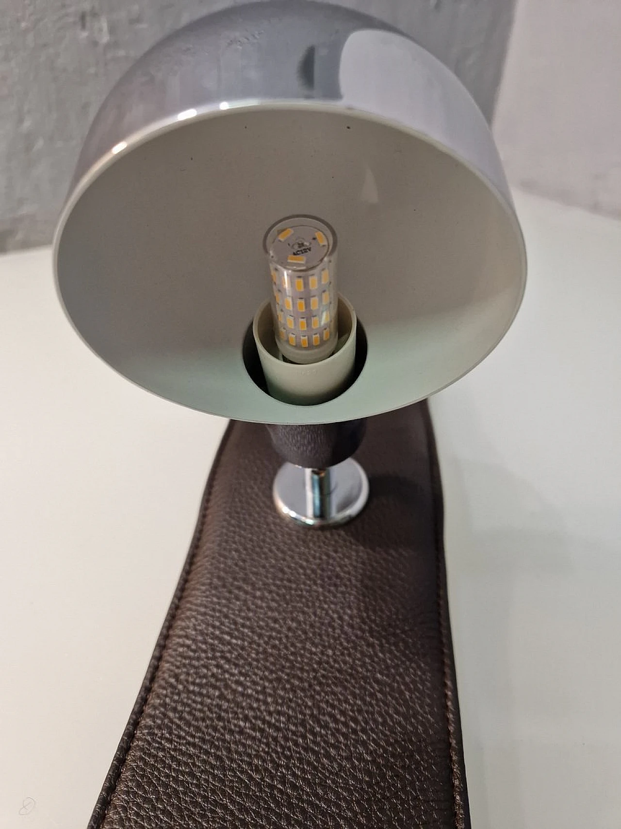 Lampada LP01 marrone scuro di Luigi Caccia Dominioni per Azucena, anni '10 9