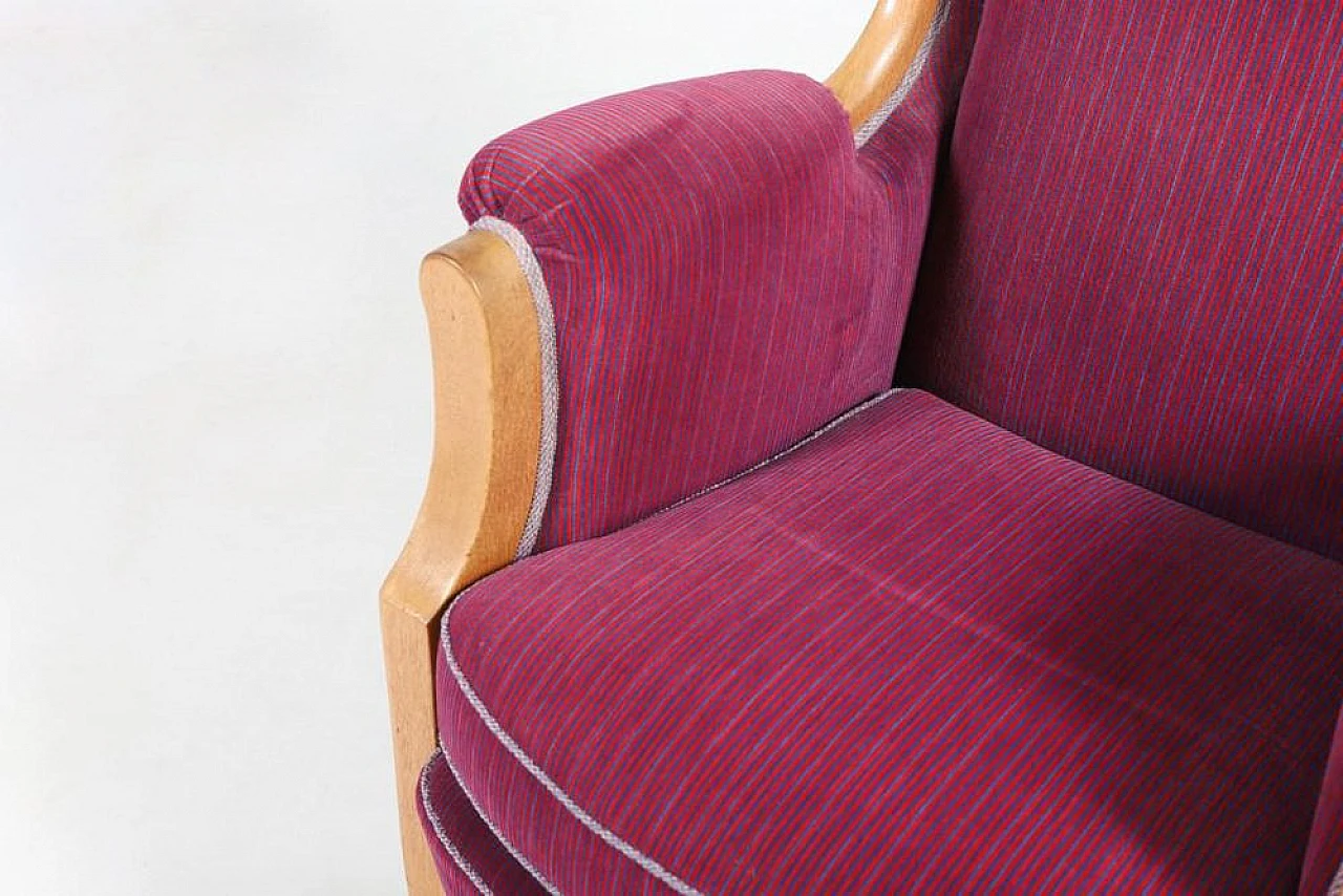 Pair of swedish Lounge Chairs by Oscar Nilsson, 1960s 7