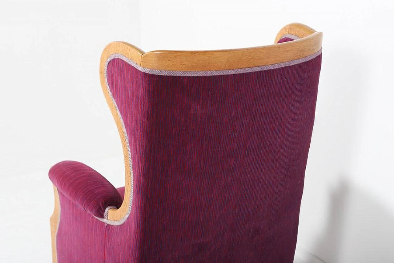 Pair of swedish Lounge Chairs by Oscar Nilsson, 1960s 8