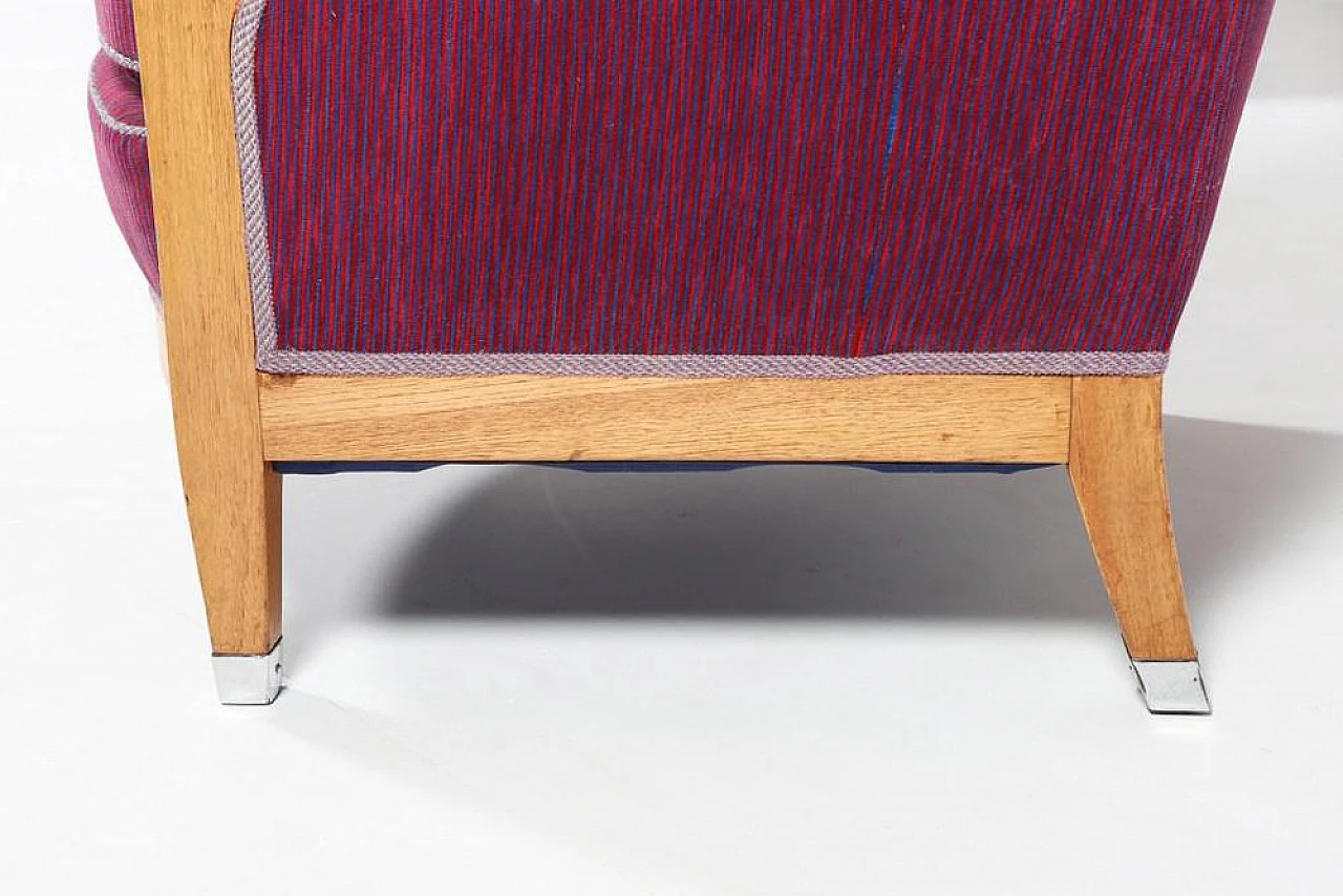 Pair of swedish Lounge Chairs by Oscar Nilsson, 1960s 10