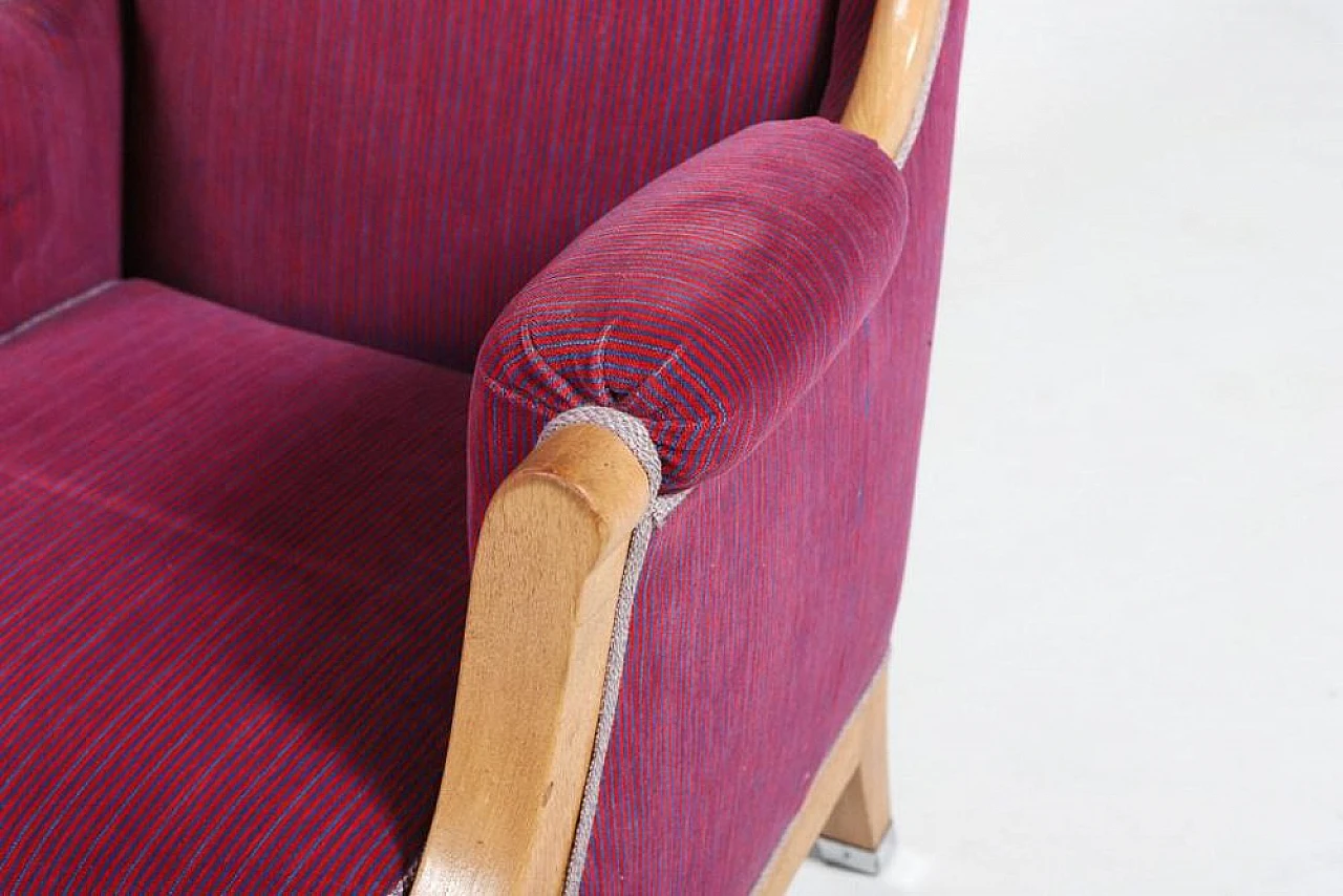 Pair of swedish Lounge Chairs by Oscar Nilsson, 1960s 12