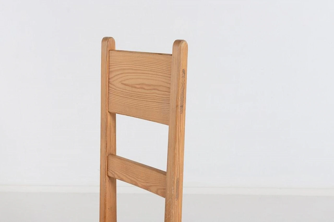 6 Pine chairs by R. Wilhelmsson for Karl Andersson & Söner, 1960s 8