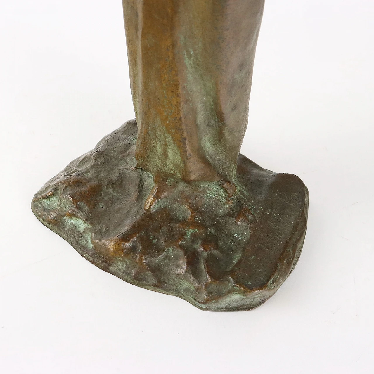 Pavel Petrovitch Trubetskoy, Ragazza con treccia, scultura in bronzo 7