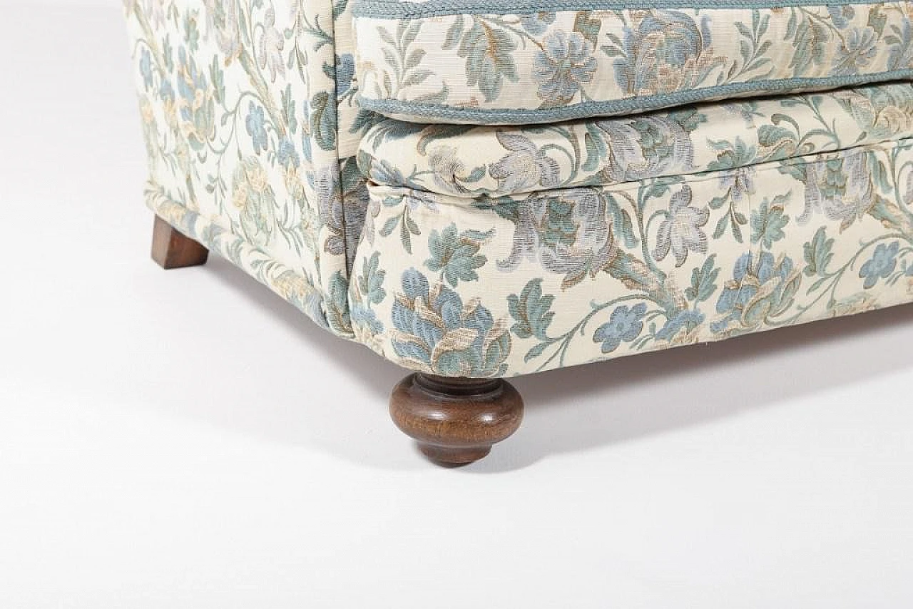 Mid-Century Sofa in Floral Fabric, 1950s, Sweden 7