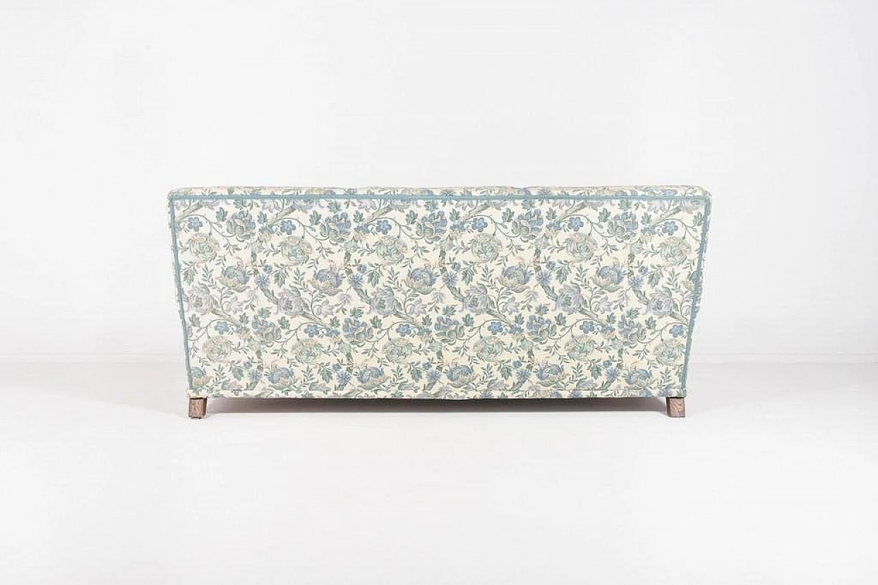 Mid-Century Sofa in Floral Fabric, 1950s, Sweden 11