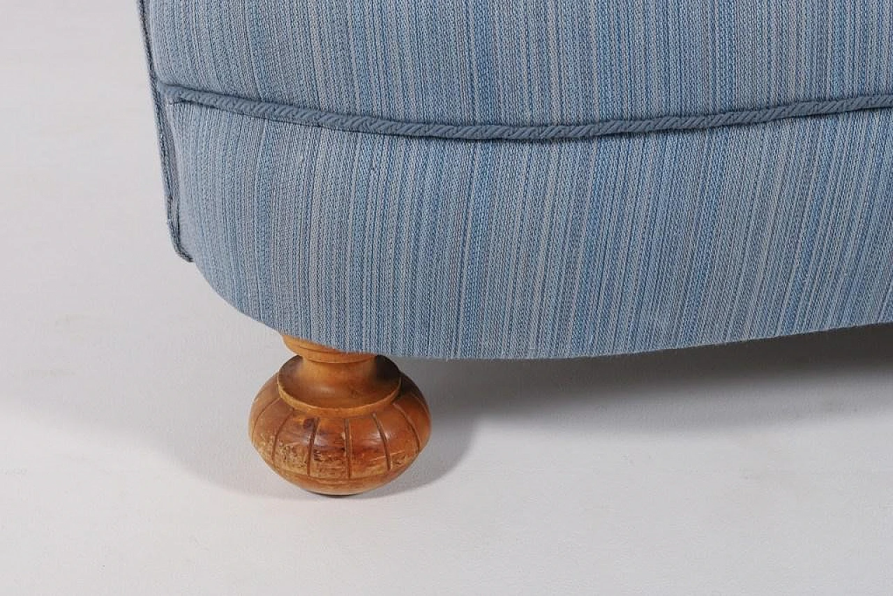 Divano curvo, Scandinavia, anni '40, Svezia 4