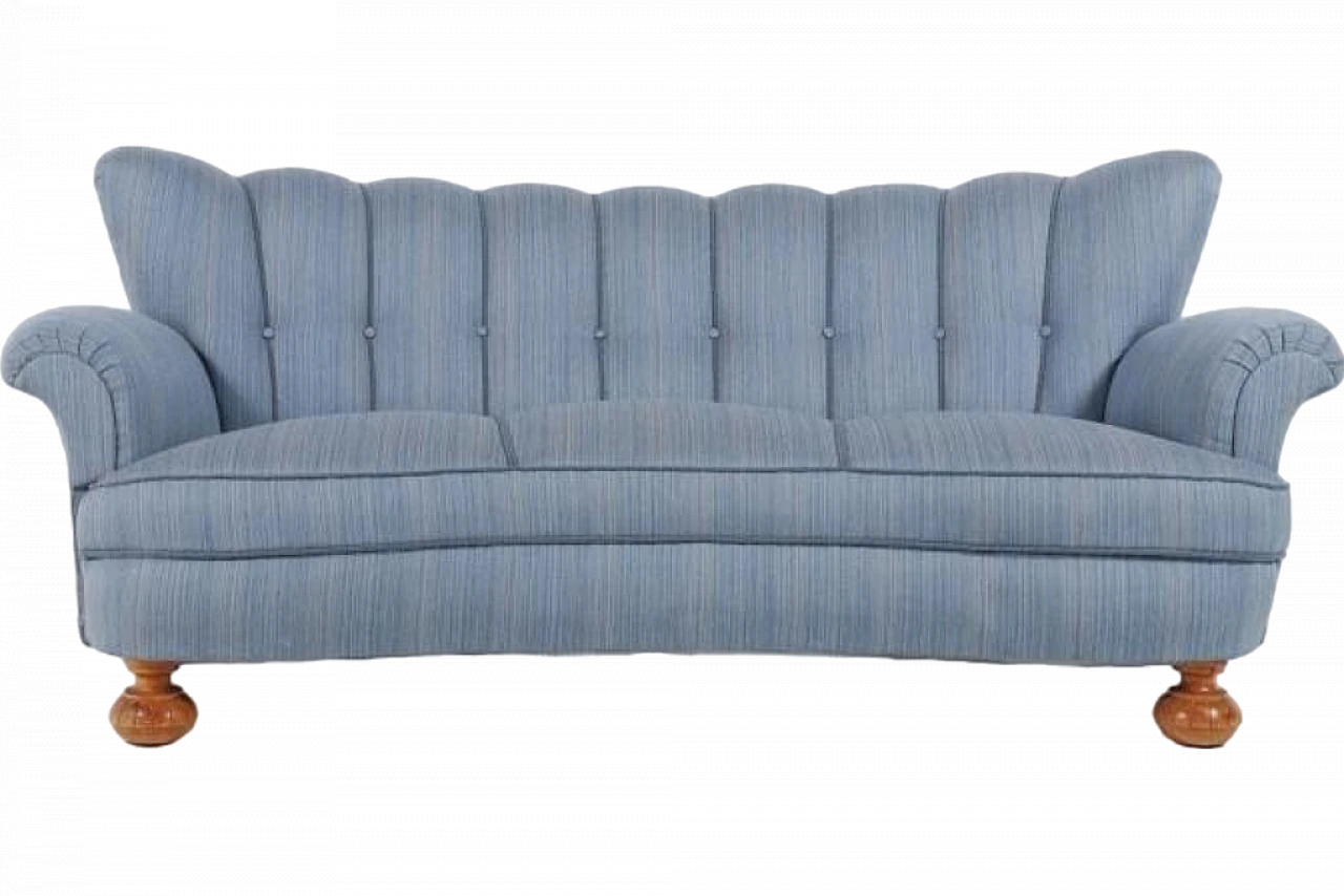 Divano curvo, Scandinavia, anni '40, Svezia 18