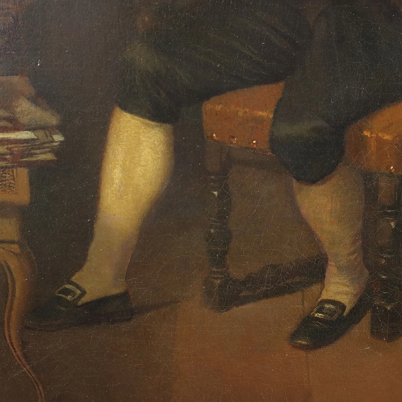 Louis Katzenstein, Mozart e Aloysia Weber, olio su tela, 1885 8