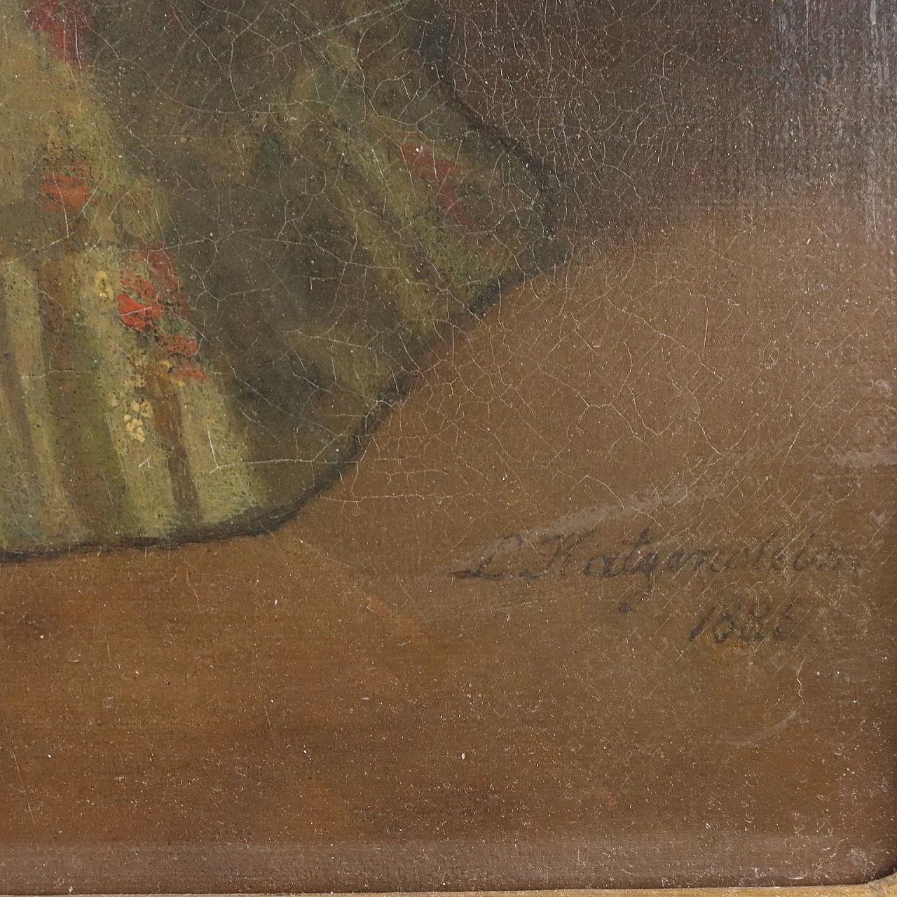 Louis Katzenstein, Mozart e Aloysia Weber, olio su tela, 1885 10