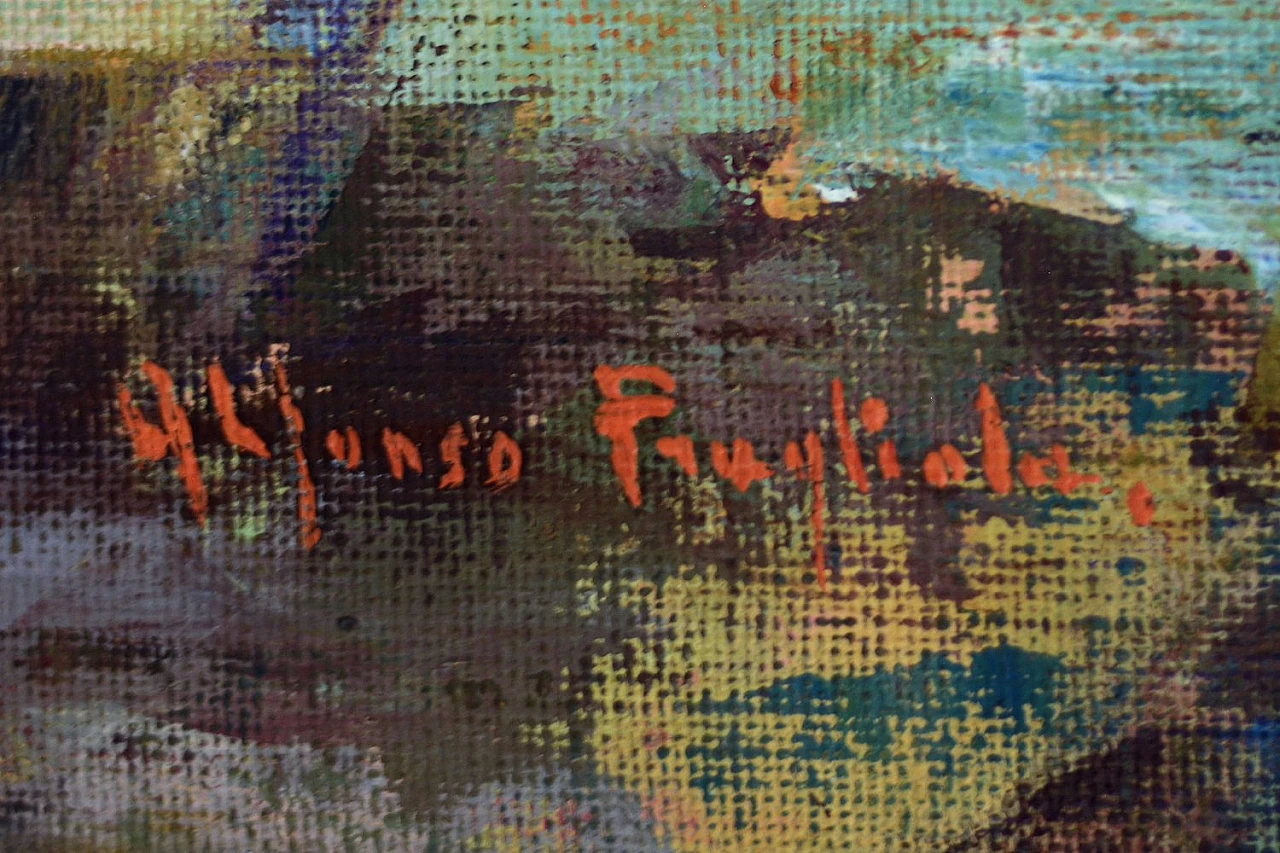 Alfonso Pragliola, Riverberi al tramonto, olio su tela, 2019 4