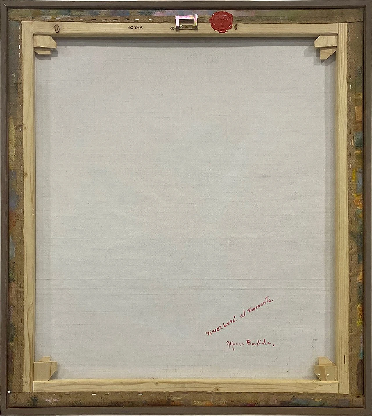 Alfonso Pragliola, Riverberi al tramonto, olio su tela, 2019 5