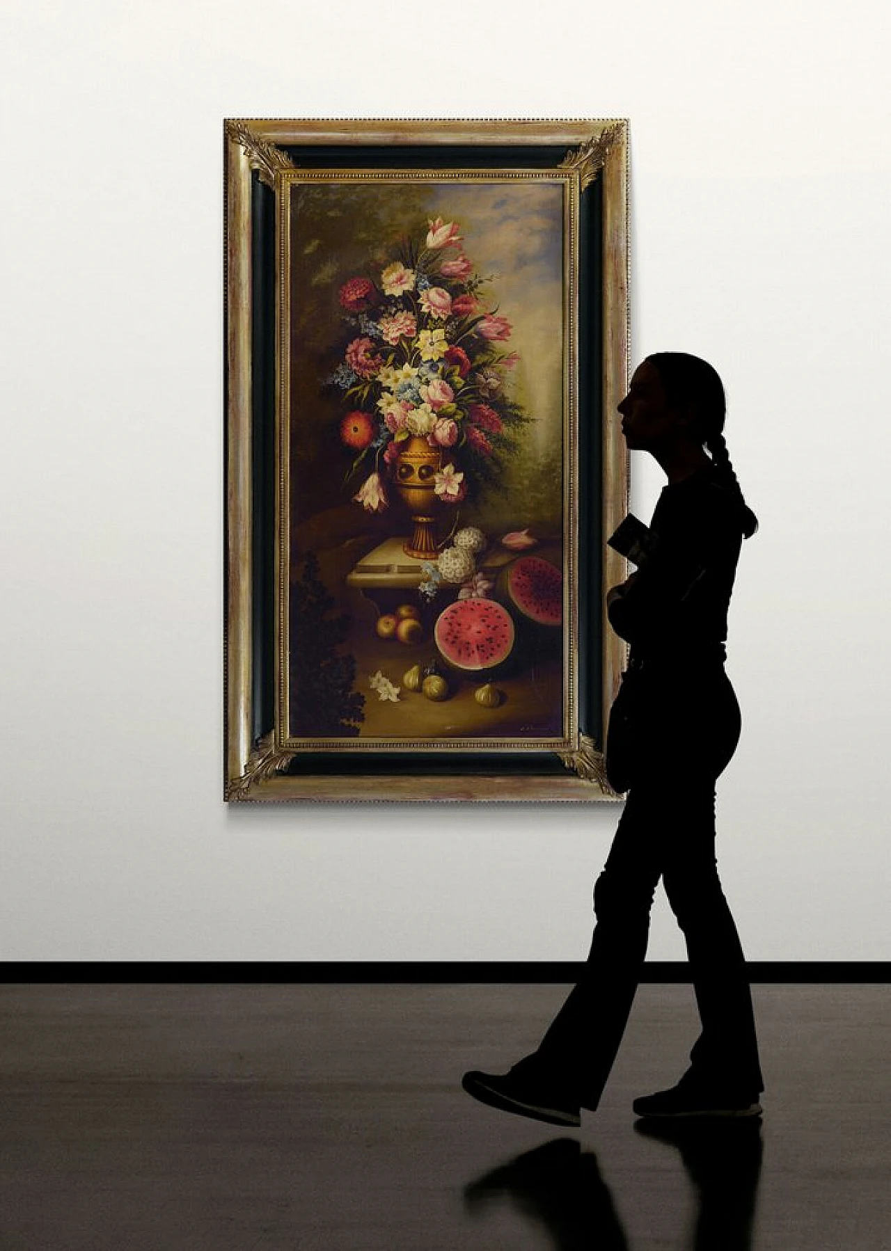 Carlo De Tommasi, Fiori, olio su tela, anni '90 3