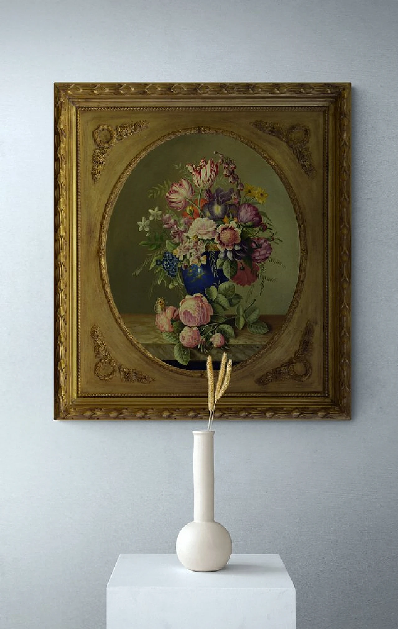 Carlo De Tommasi, Fiori, olio su tela, 2017 6