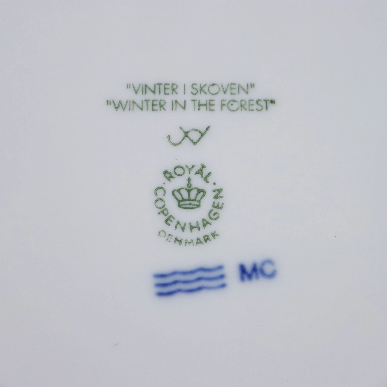 20 Piatti in porcellana blu di Royal Copenaghen 7