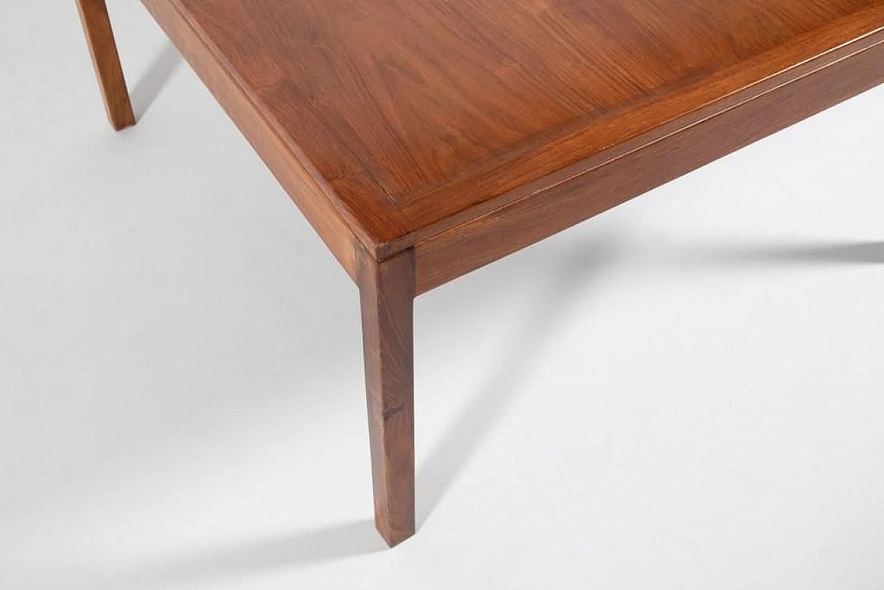 Danish Walnut Coffee Table, 1960s 4
