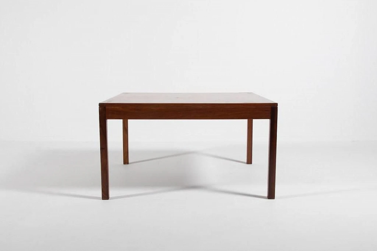 Danish Walnut Coffee Table, 1960s 8