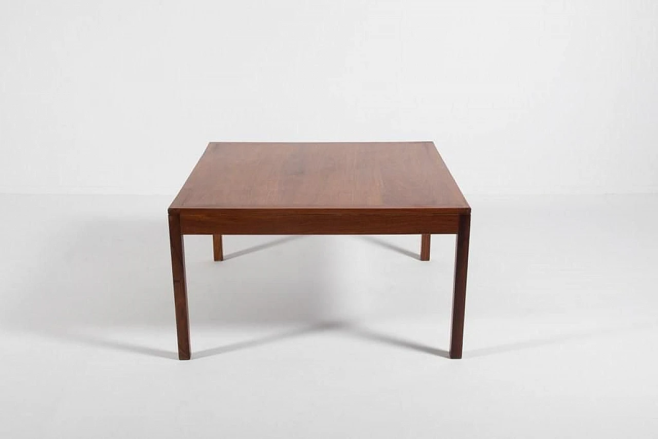 Danish Walnut Coffee Table, 1960s 9
