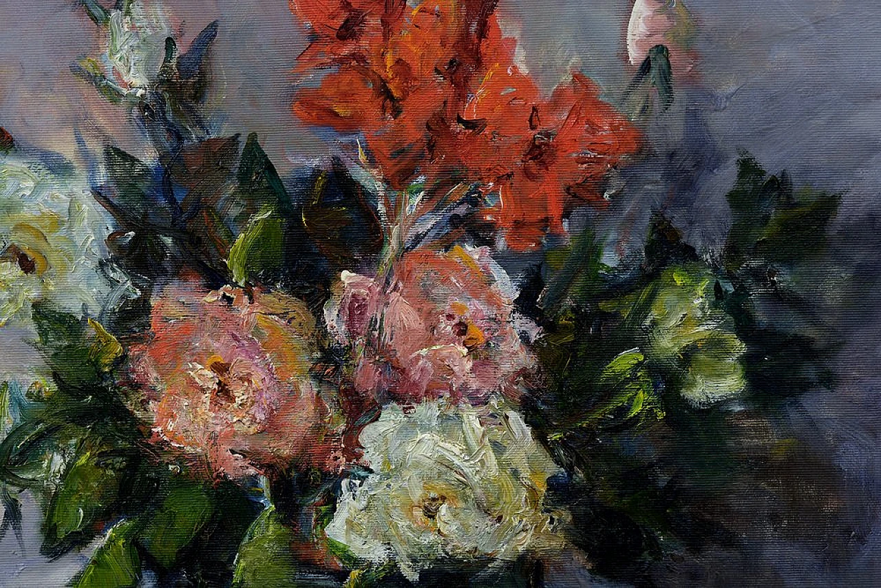 Gaetano Bocchetti, Natura morta, olio su tela, anni '70 3