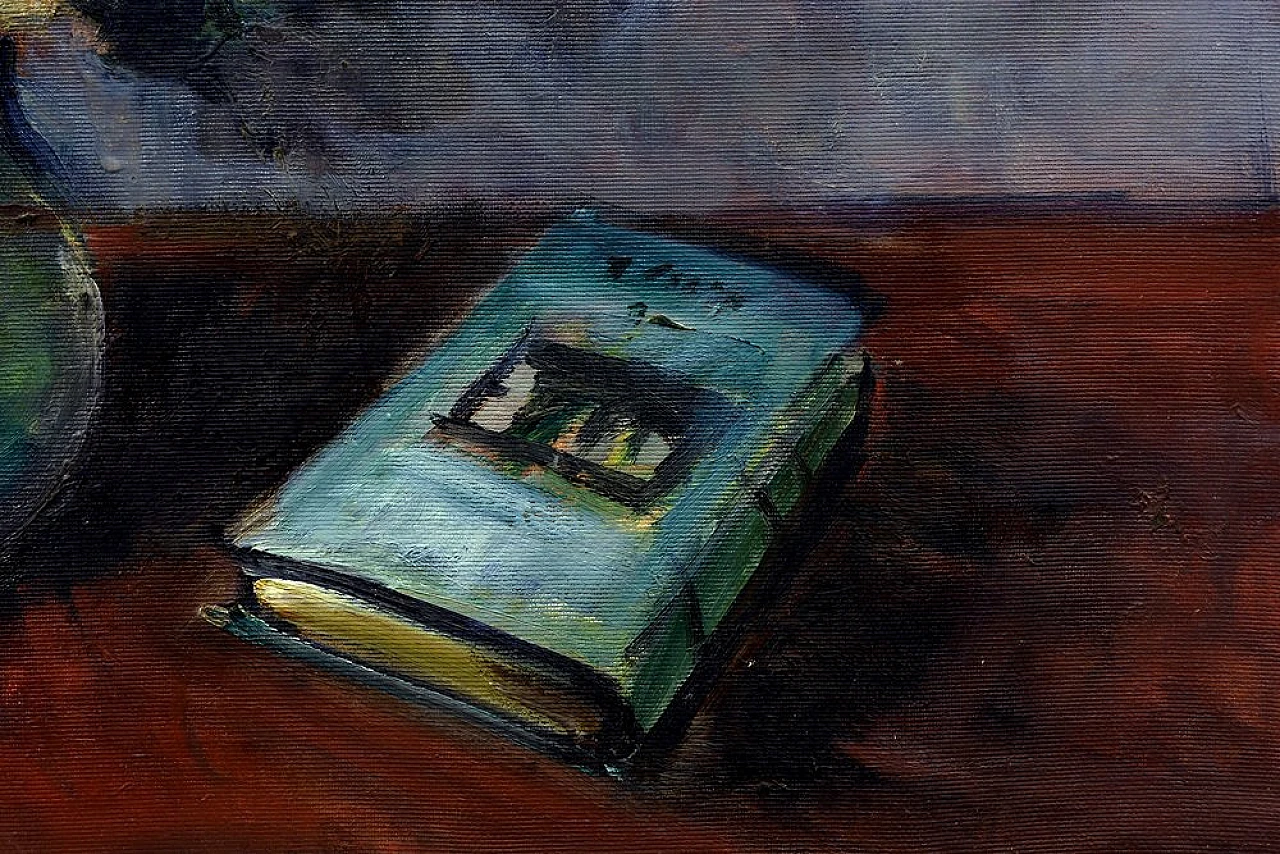 Gaetano Bocchetti, Natura morta, olio su tela, anni '70 4