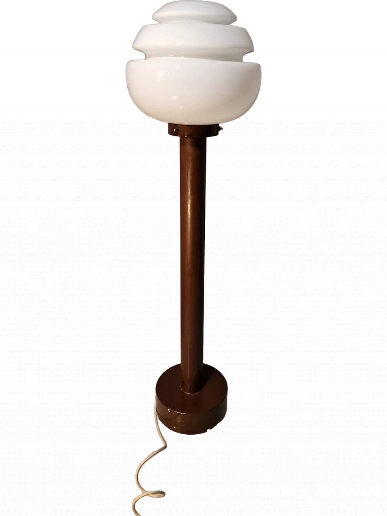 Cast iron floor lamp by Roberto Pamio for Leucos, 1960s 10