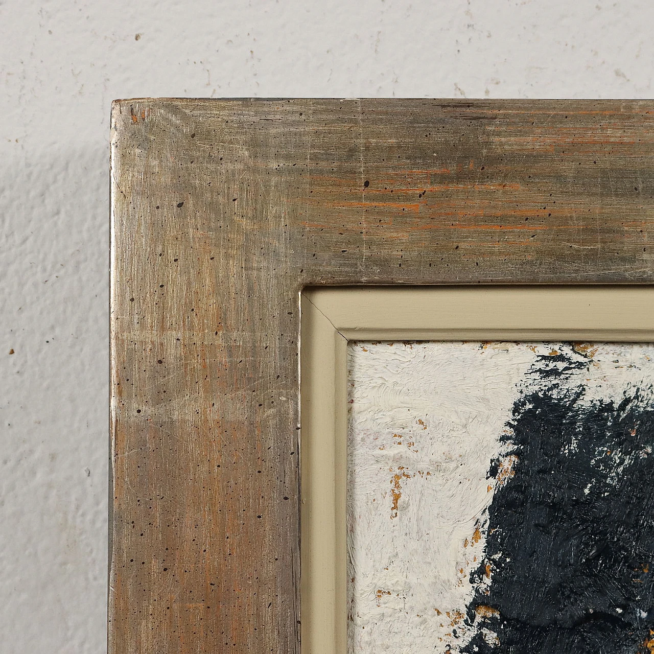 Piero Giunni, Granoturco appeso sull' altana, olio su tela, 1978 7