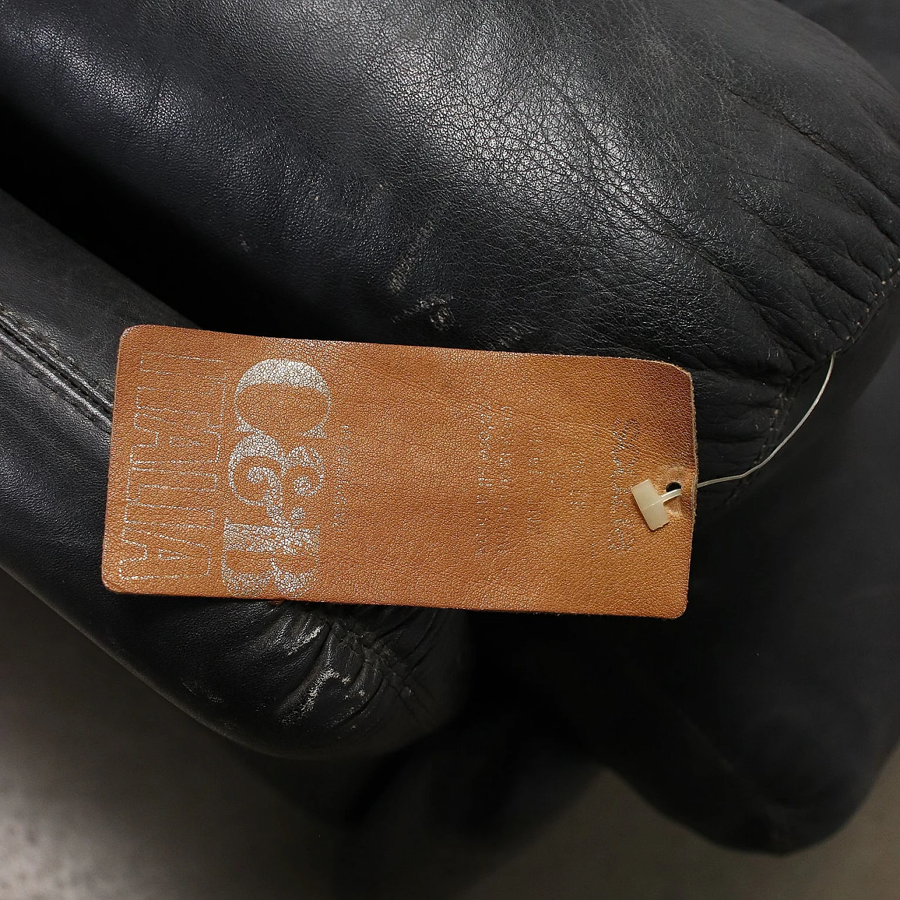 Divano Coronado in pelle di Tobia Scarpa per C&B, anni '60 9