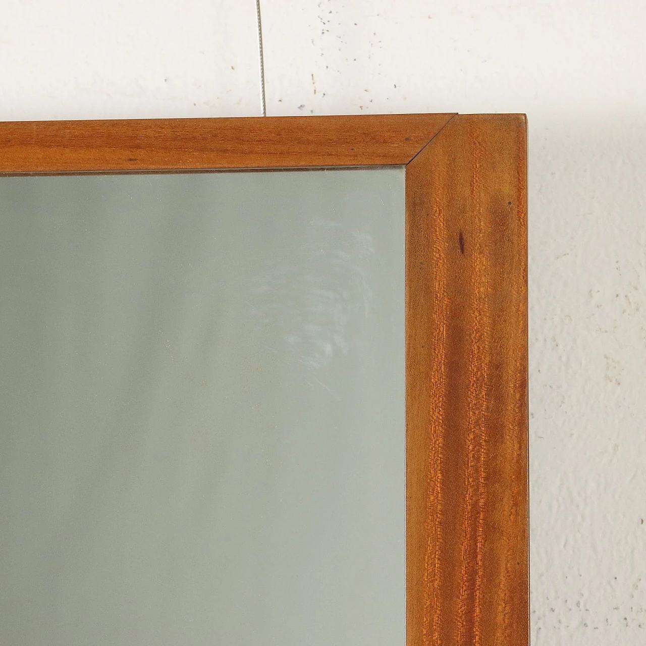 Mirror with walnut veneer frame, 1960s 4