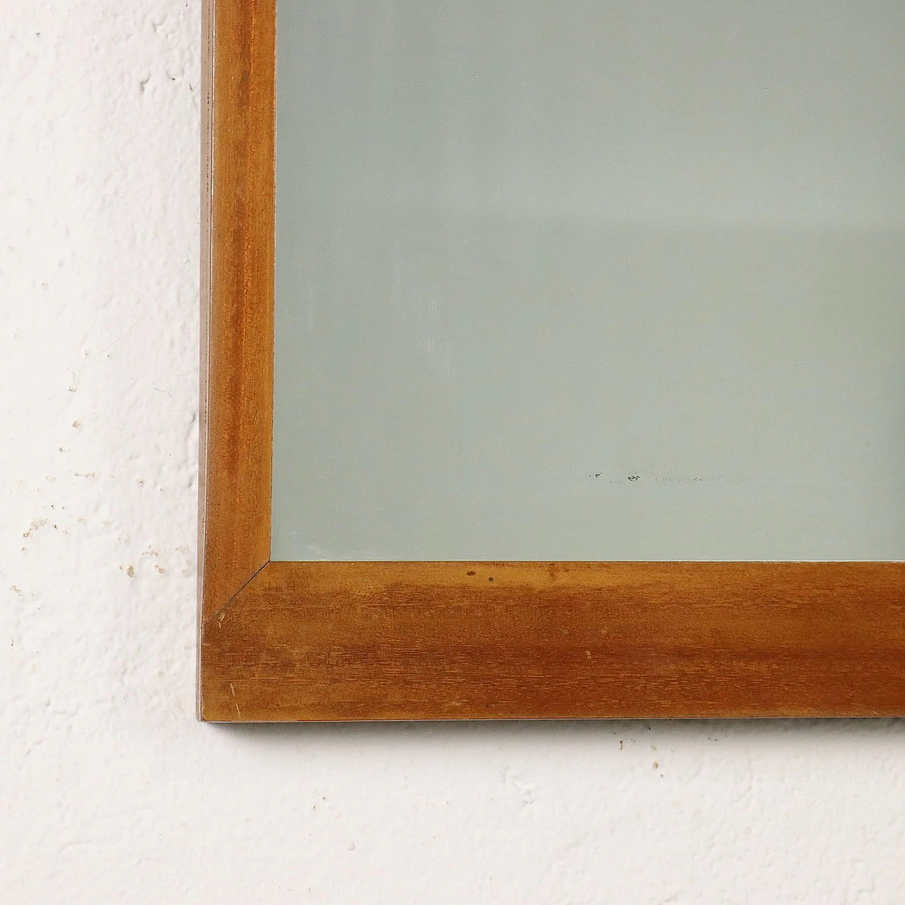 Mirror with walnut veneer frame, 1960s 5