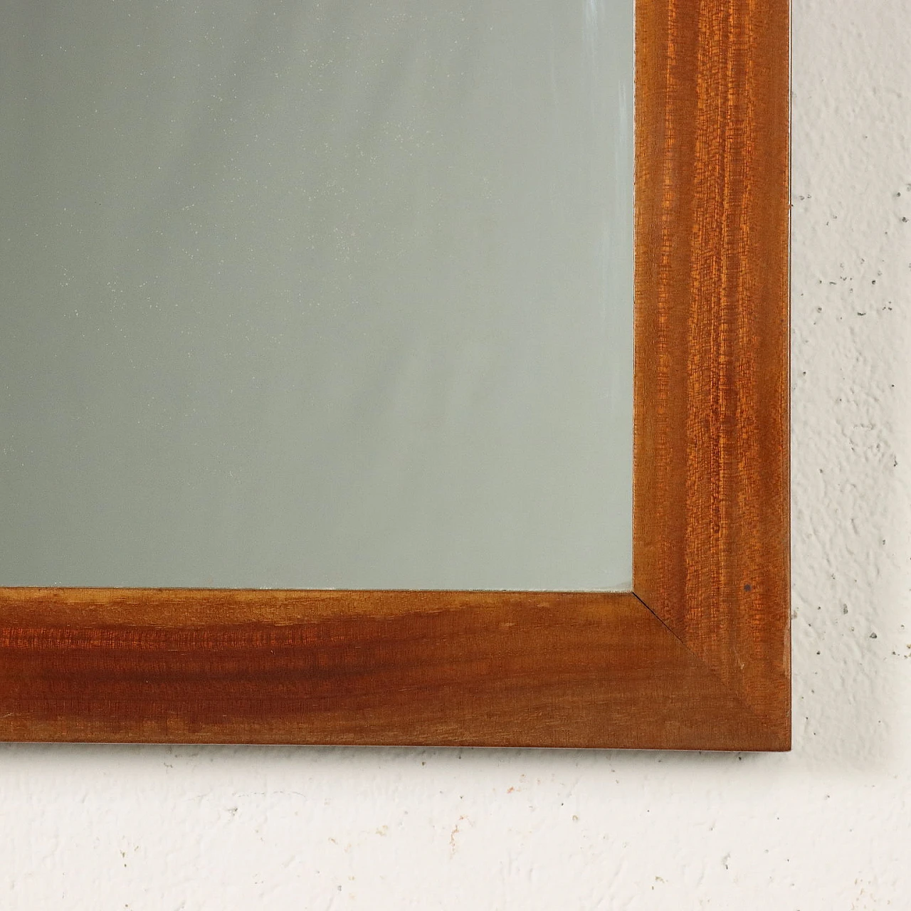 Mirror with walnut veneer frame, 1960s 6