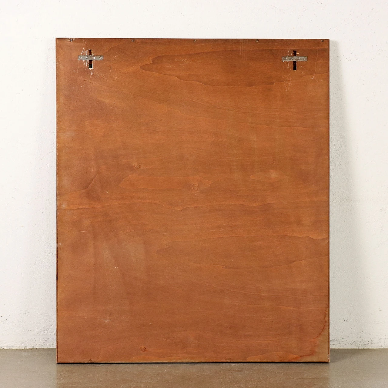 Mirror with walnut veneer frame, 1960s 8
