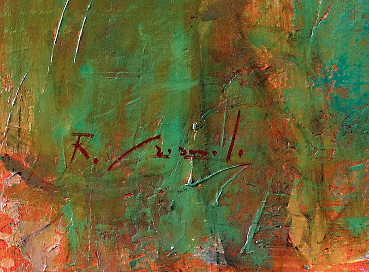 Renato Criscuolo, In Strada, 2010, Olio su tela 5