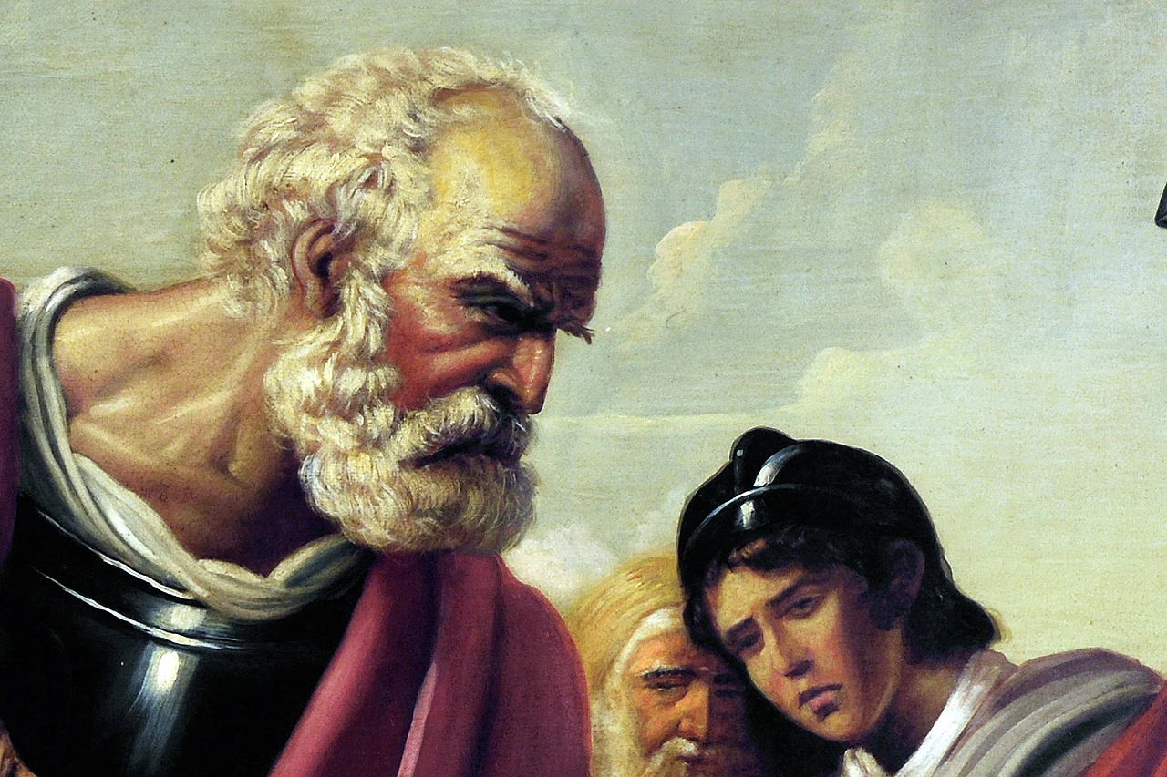 Flavius Belisarius, oil painting by Ettore Frattini, 17th century 4