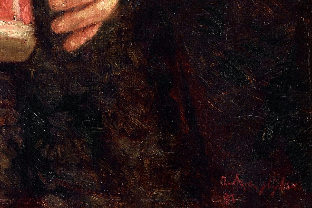 Andrea Di Dio, La Diamonica, XX secolo, Olio su tela, In cornice 5