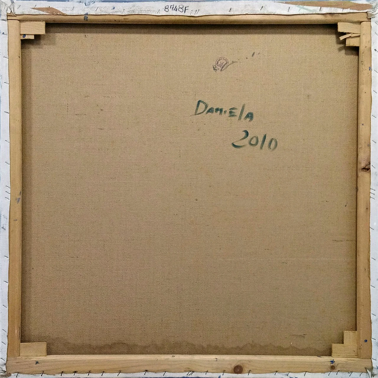 Daniela, olio su tela di Renato Criscuolo, anni 2000 6