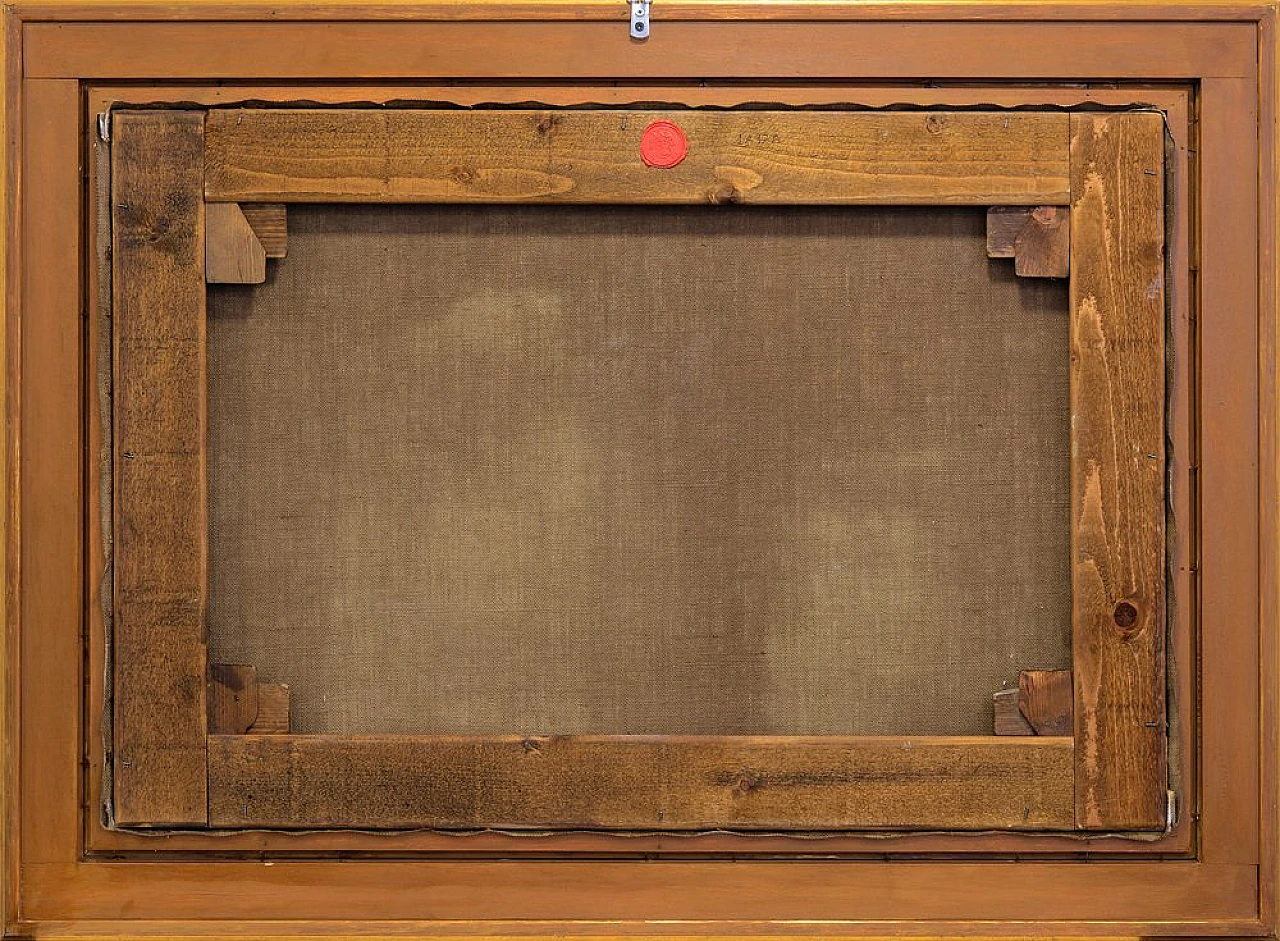 Blossoming Splendor, olio su tela di Giovanni Bonetti, anni 2000 5