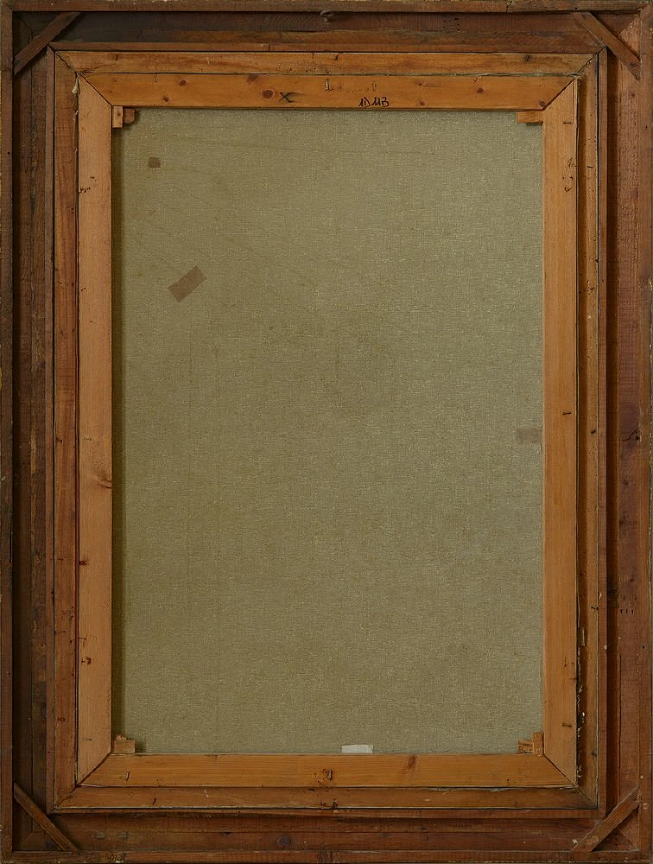 Sguardo accattivante di Giacomo Moretti, olio su tela, anni '60 7