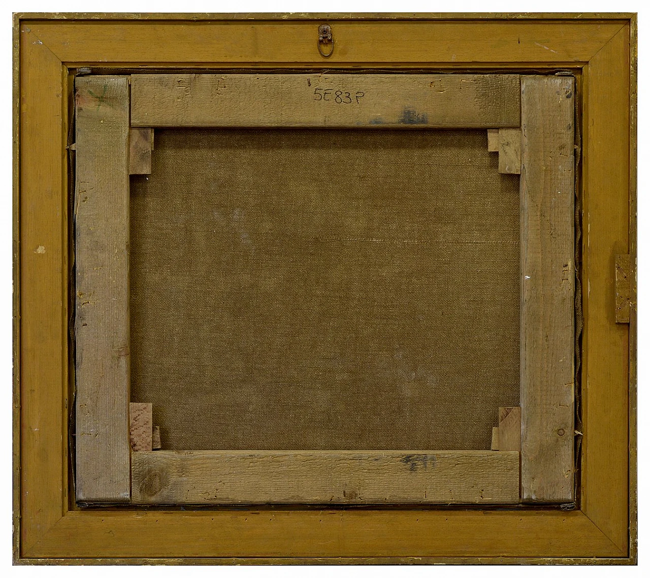 Natura morta di Massimo Reggiani olio su tela con cornice, anni '90 6