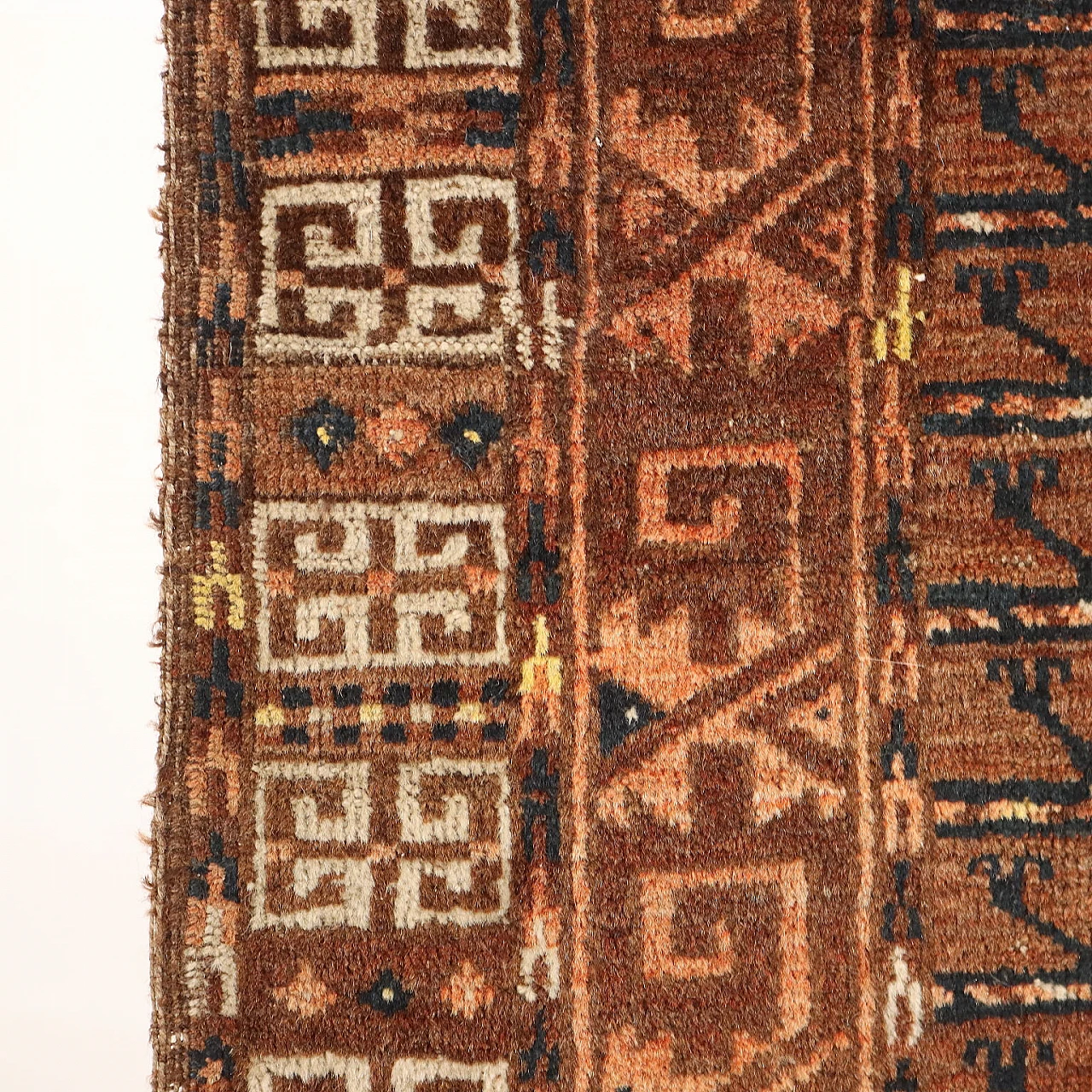 Turkmen wool Bukhara Tekke rug 6