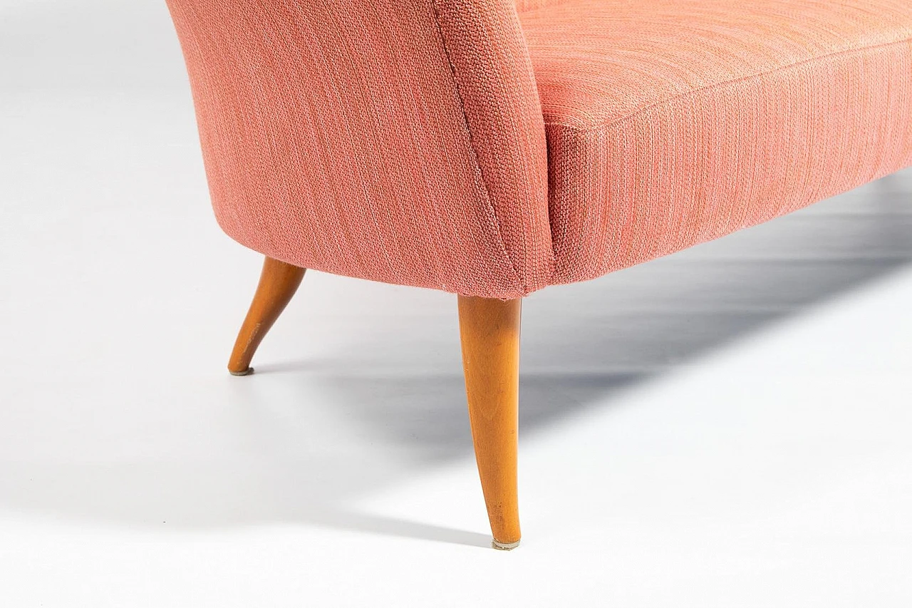 Mid-Century Paradise Sofa by Kerstin Hörlin-Holmquist for Nordiska Kompaniet, Sweden, 1958 3