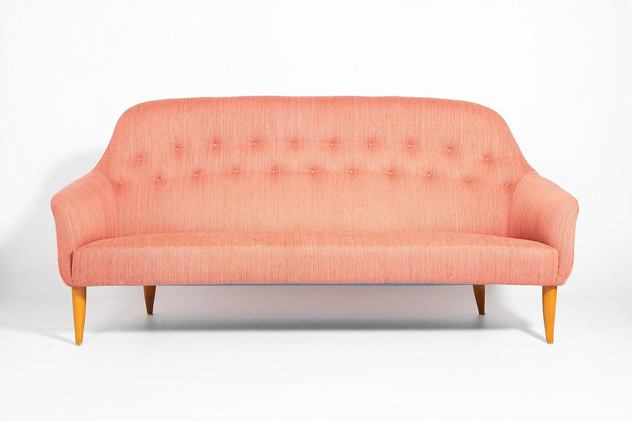 Mid-Century Paradise Sofa by Kerstin Hörlin-Holmquist for Nordiska Kompaniet, Sweden, 1958 8