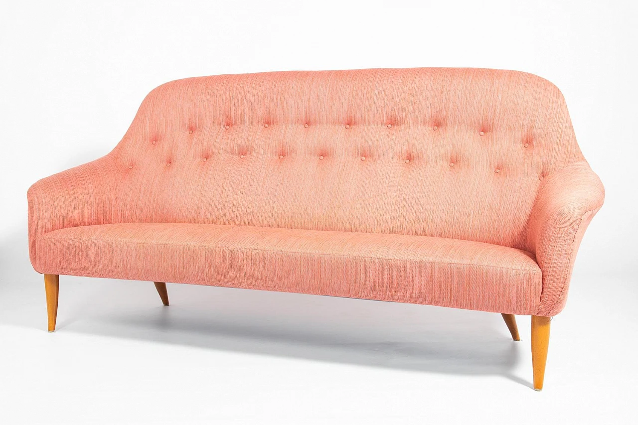Mid-Century Paradise Sofa by Kerstin Hörlin-Holmquist for Nordiska Kompaniet, Sweden, 1958 9