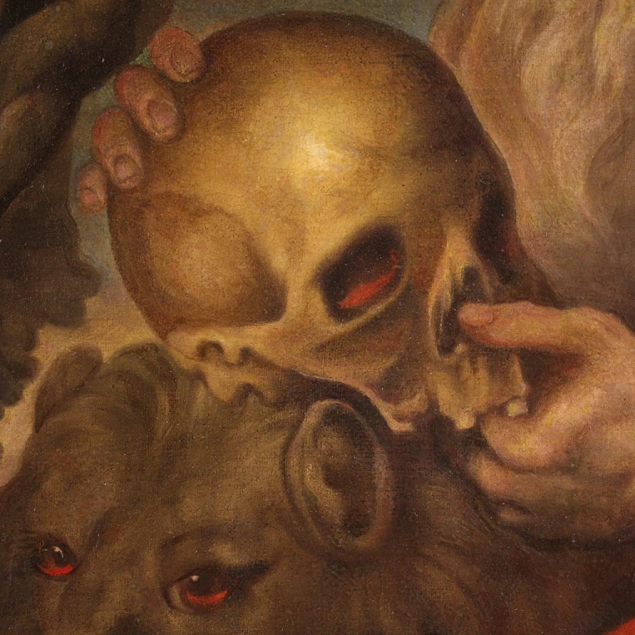 San Girolamo, olio su tela, fine '600 10