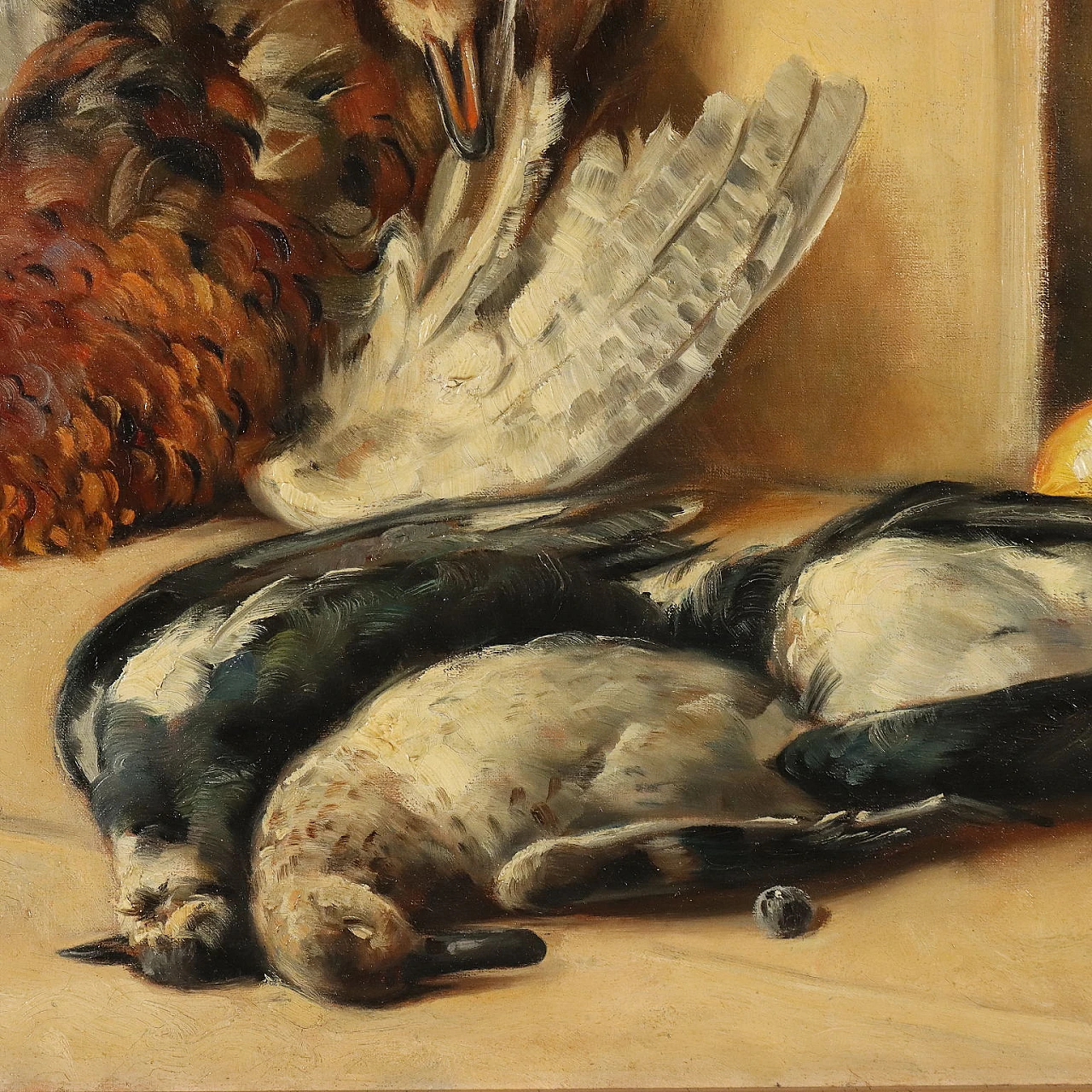 A. Paolo Graziani, Still life with fruit and game, oil on canvas 4