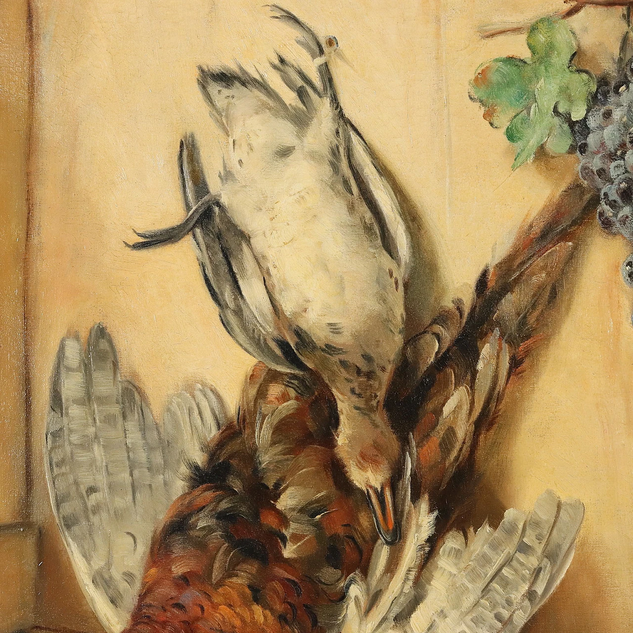 A. Paolo Graziani, Still life with fruit and game, oil on canvas 5