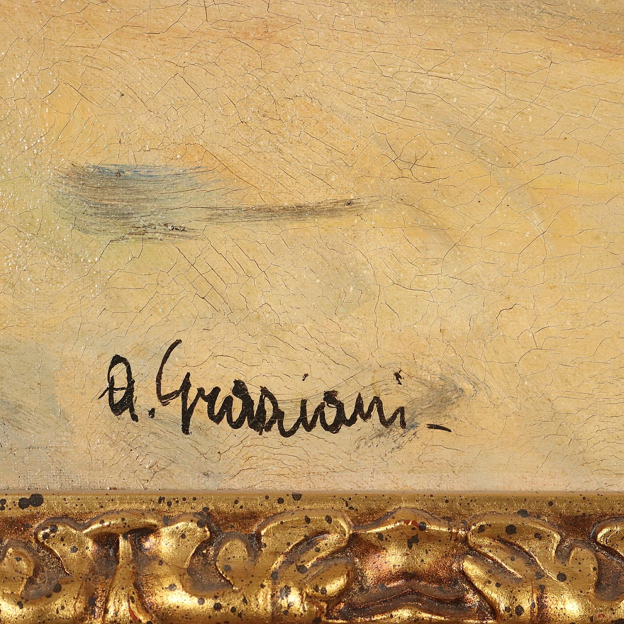 A. Paolo Graziani, Still life with fruit and game, oil on canvas 6