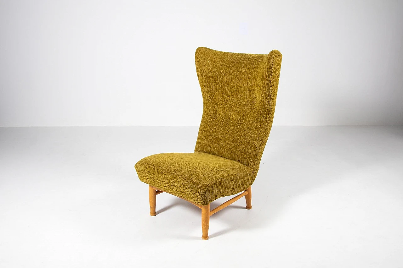 Lounge chair by Elias Svedberg for Nordiska Kompaniet, 1950s 1